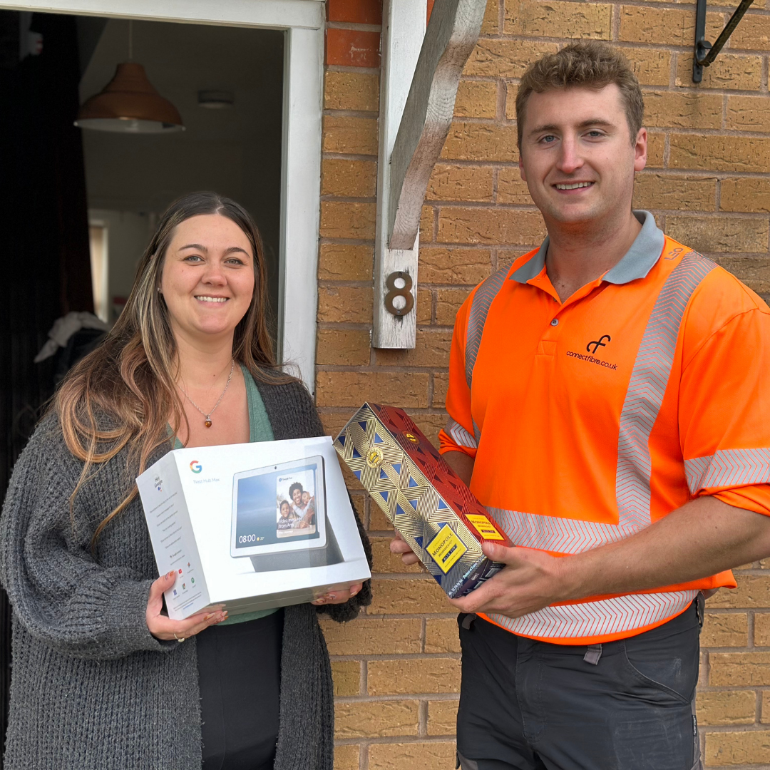 Connect Fibre Connects First Customer In Creswell!